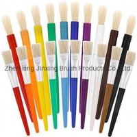 High Quality Nylon Hair Wooden Handle Artist Paint Brush