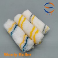 4′′ Colorful Wooly Rollers Paint Rollers for FRP Resin Laminating