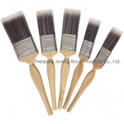 Black Bristle Paint Brush with Stainless Steel Ferrule, Paint Brushes